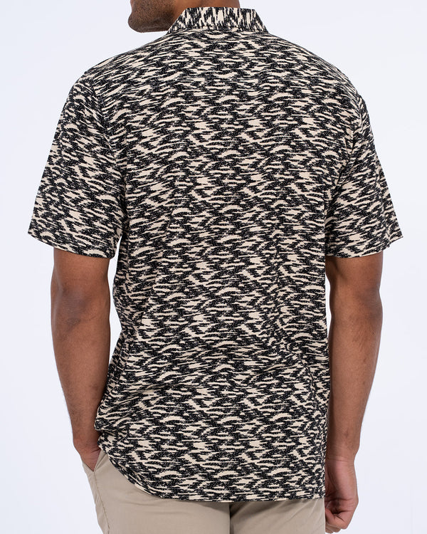 2t Wolf Tall Short Sleeve Printed Shirt (black/white)
