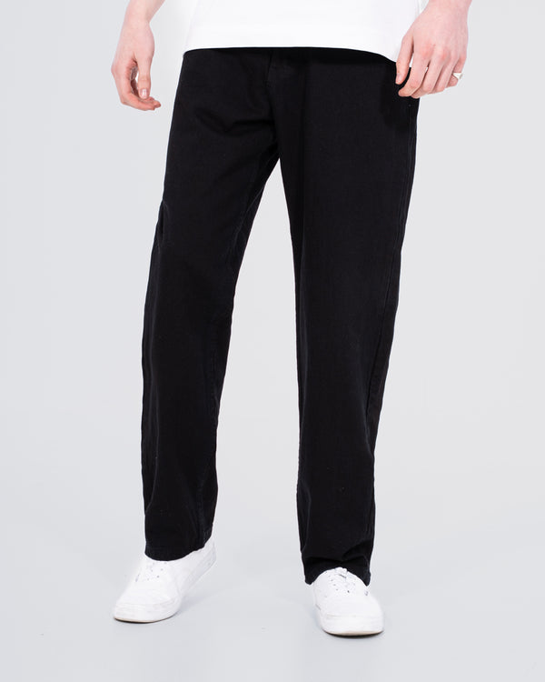 2t Ross Loose Fit Tall Jeans (black)