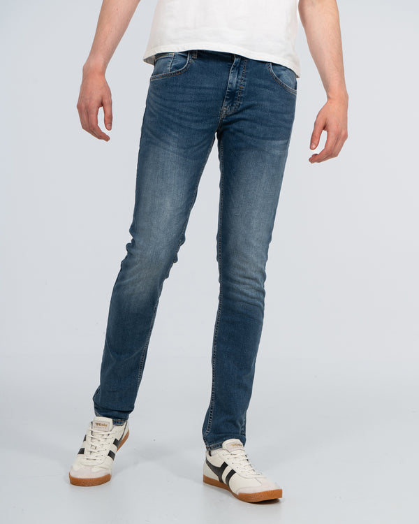 Blend Twister Slim Fit Tall Jeans (mid blue)