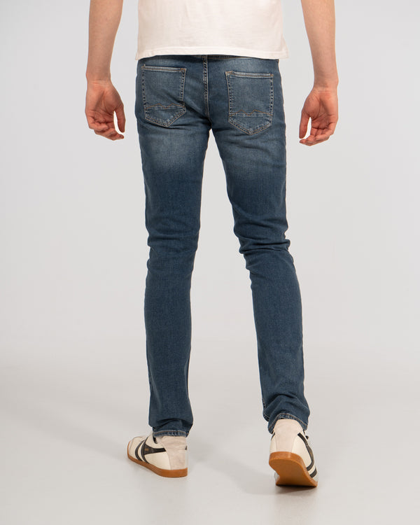 Blend Twister Slim Fit Tall Jeans (mid blue)