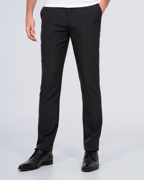 Essentalls Slim Fit Tall Trousers (charcoal)