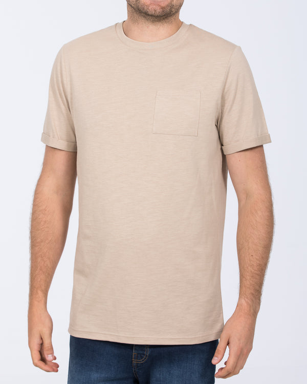 2t Arlo Tall Utility Pocket T-Shirt (mushroom)