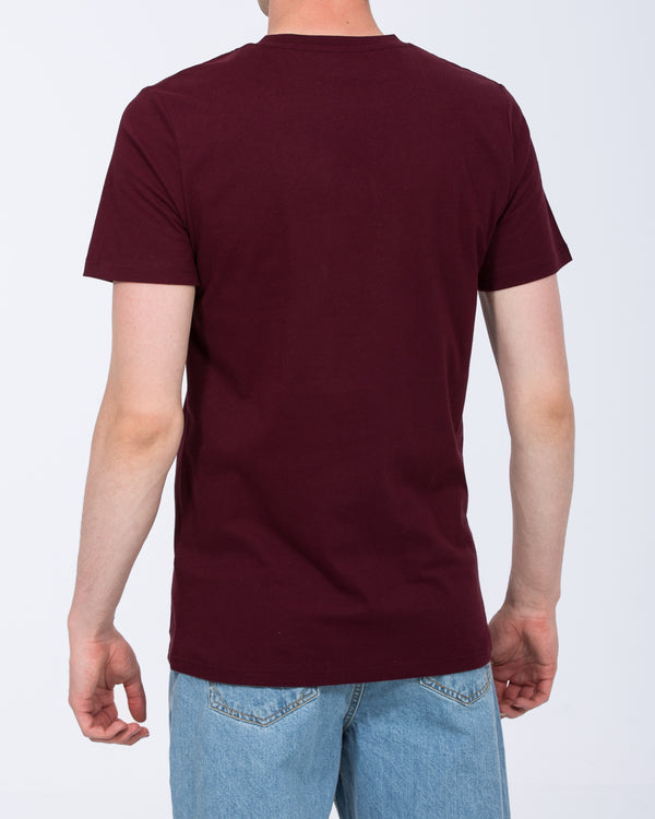 2t Lenny Tall Regular Fit T-Shirt (burgundy)