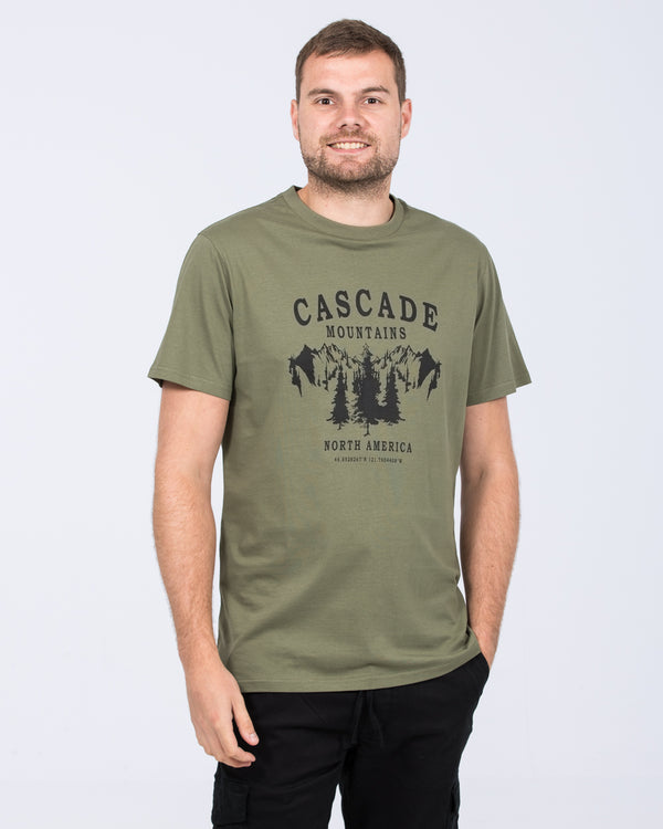 2t Brodie Tall Cascade Regular Fit T-Shirt (khaki)