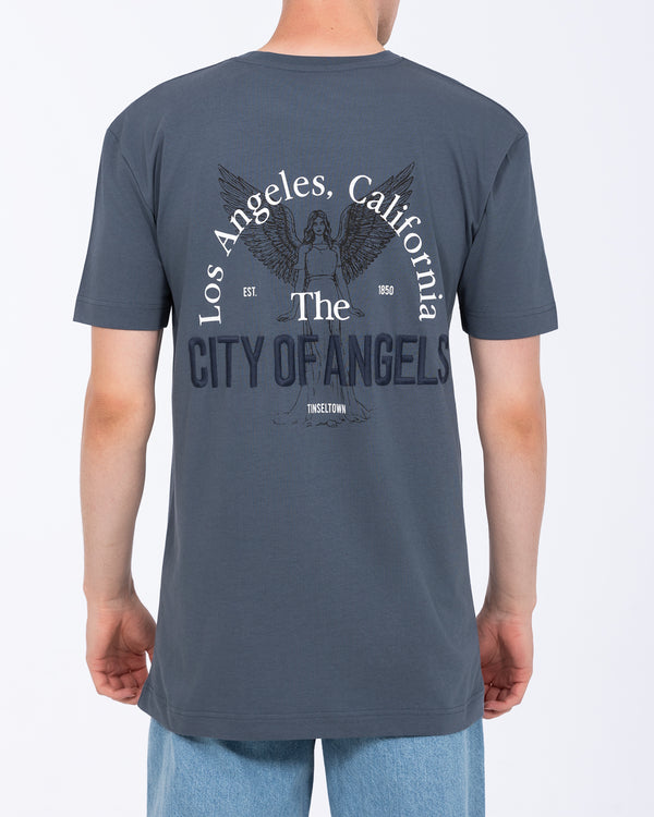 2t Teddy Tall T-Shirt (petrol blue)