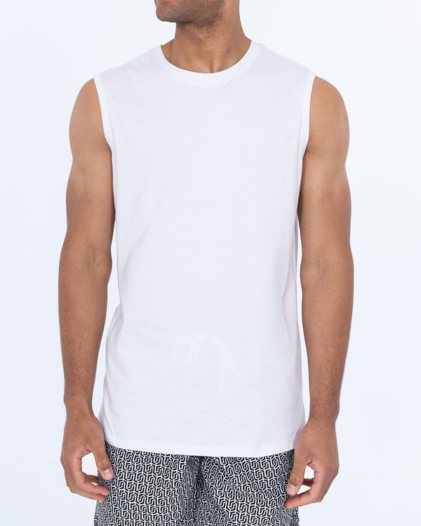 2t Jesse Tall Tank Top (white)