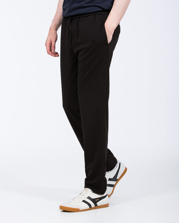 2t Jake Comfort Fit Drawstring Trousers (black)