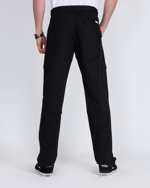 Ed Baxter Heavy Duty Tall Combat Trousers (black)