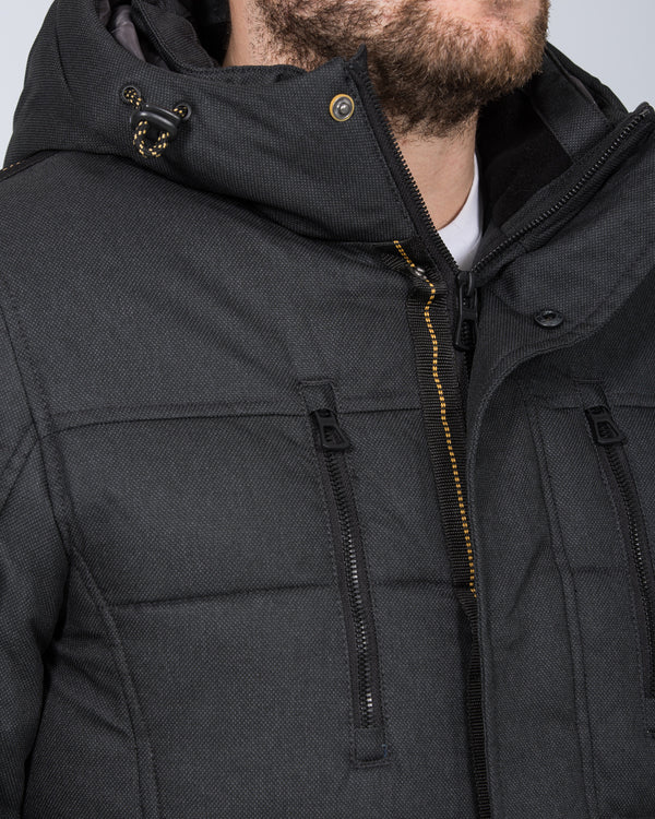 Redpoint Finley Tall Padded Parka Jacket (dark anthracite)