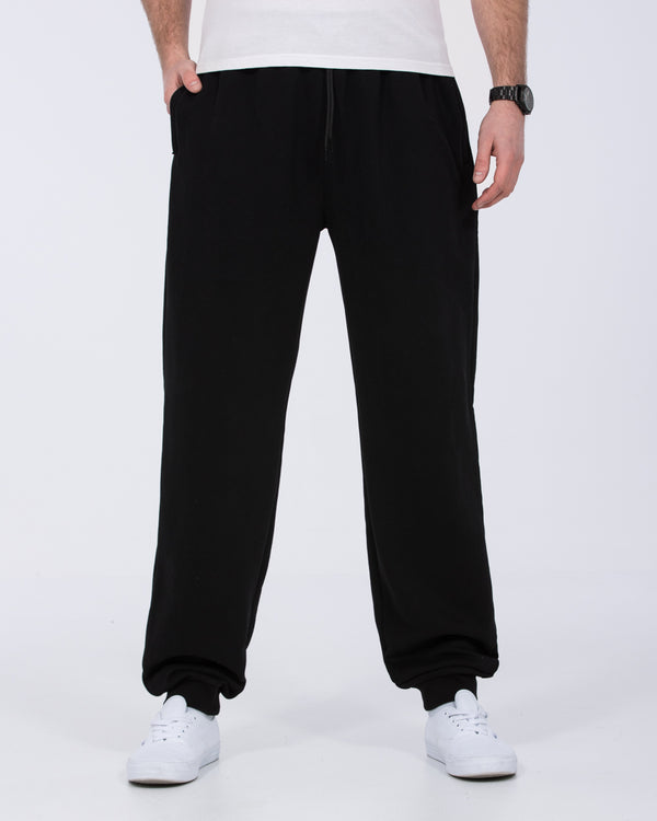2t Stuart Loose Fit Tall Joggers (black)