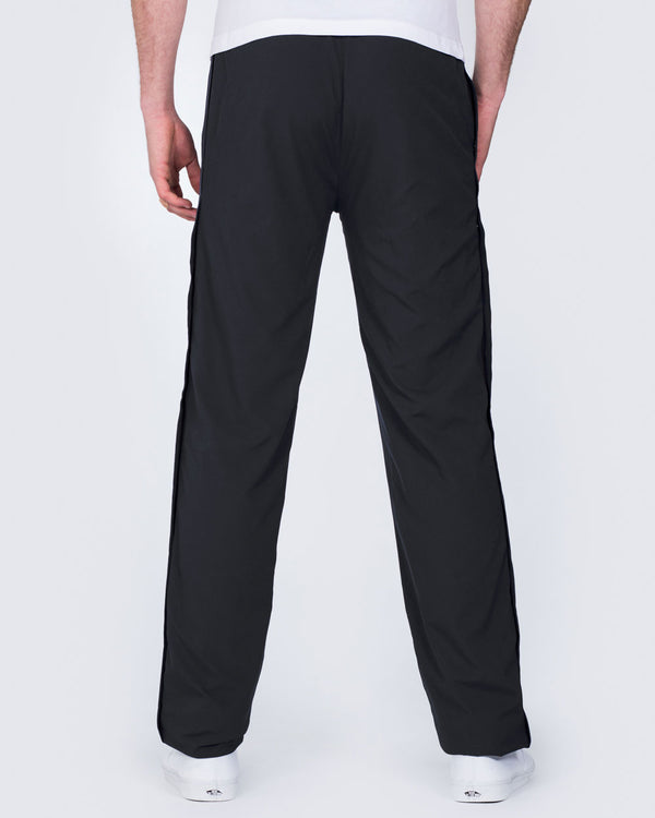 2t Zip Up Tall Tracksuit Bottoms (black)