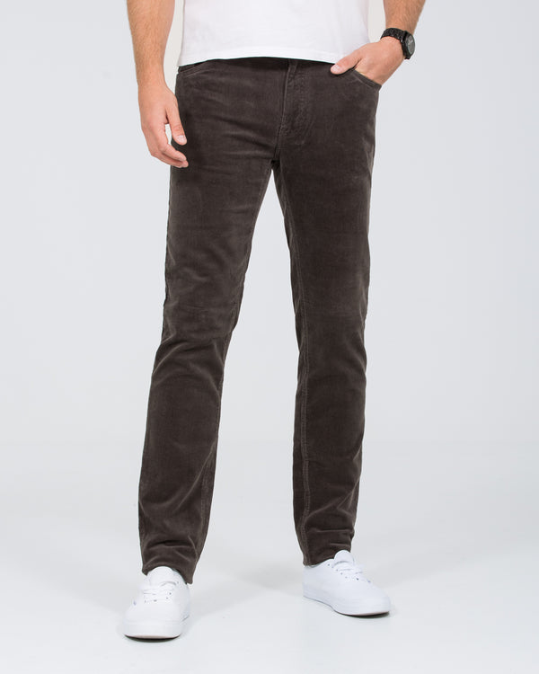 Redpoint Milton Slim Fit Tall Cord Jeans (grey)