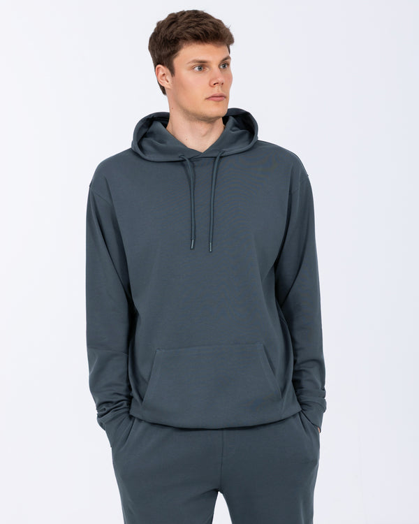 Parell Forge Tall Lightweight Hoodie (carbon blue)