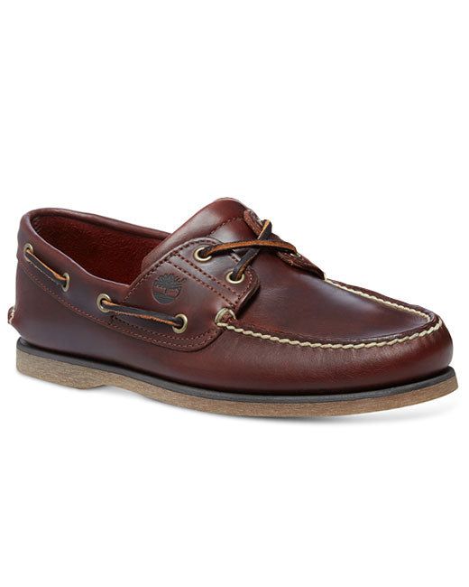 Timberland／2EYE BOAT SHOES／85M Timberland 2-Eye Boat Shoe Size 13/14/15 (root beer) | Tall Mens