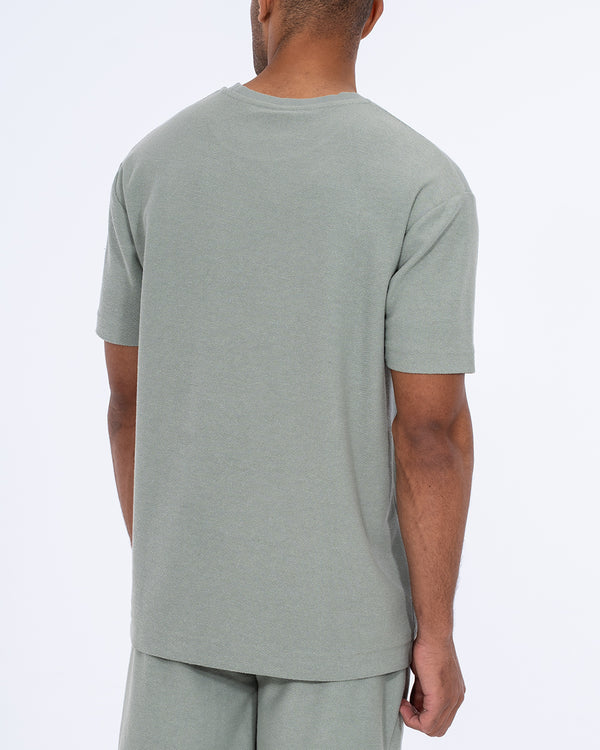 2t Kai Tall Textured T-Shirt (light teal)