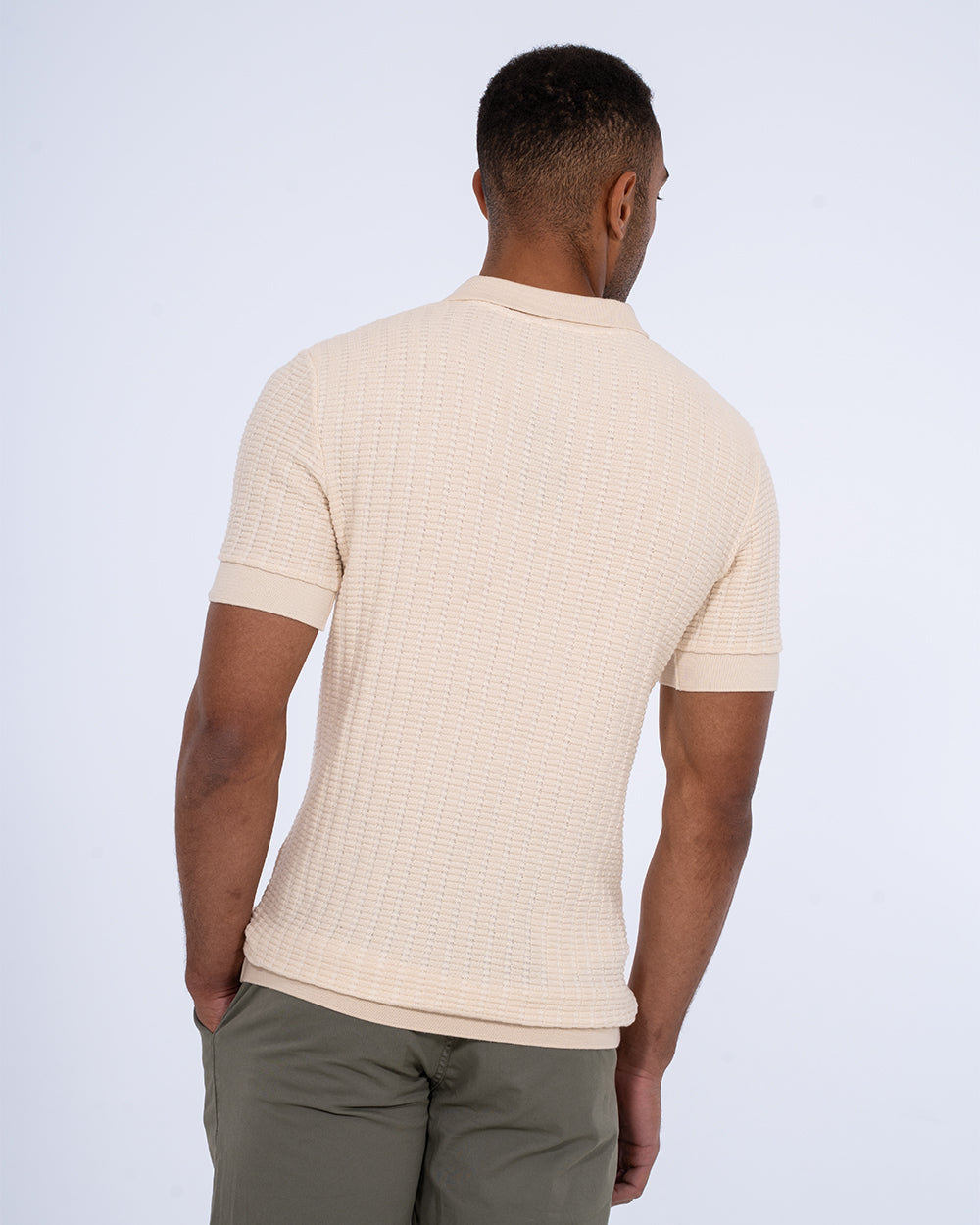 Tシャツ・カットソー Vince SS25 Polo shirts (M09686507A 879HSH) Garment Dye Cotton Polo Shirt in Henleys & Polos | Vince