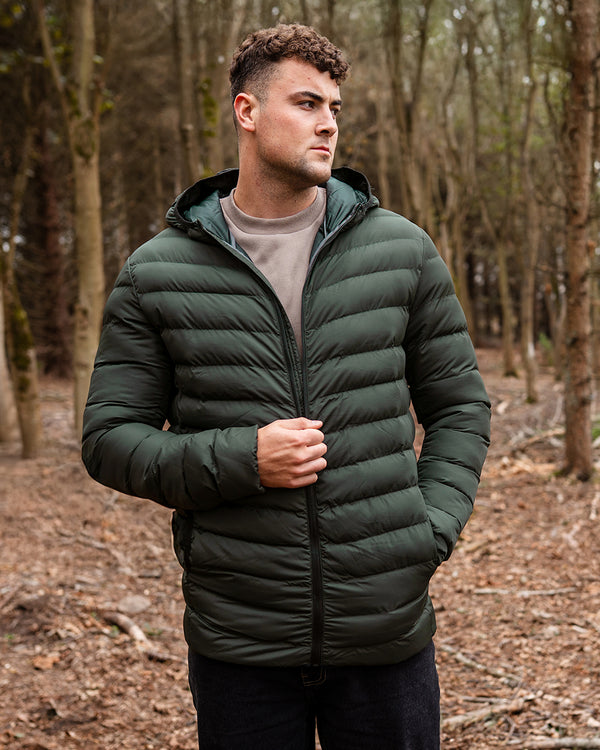 2t Grant Tall Puffer Jacket (khaki)