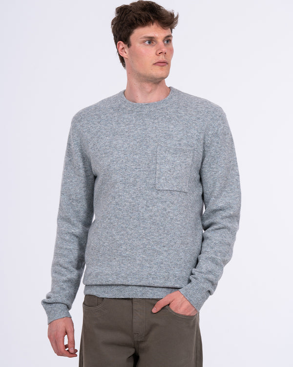 2t Finley Tall Crew Neck Jumper (pale blue)