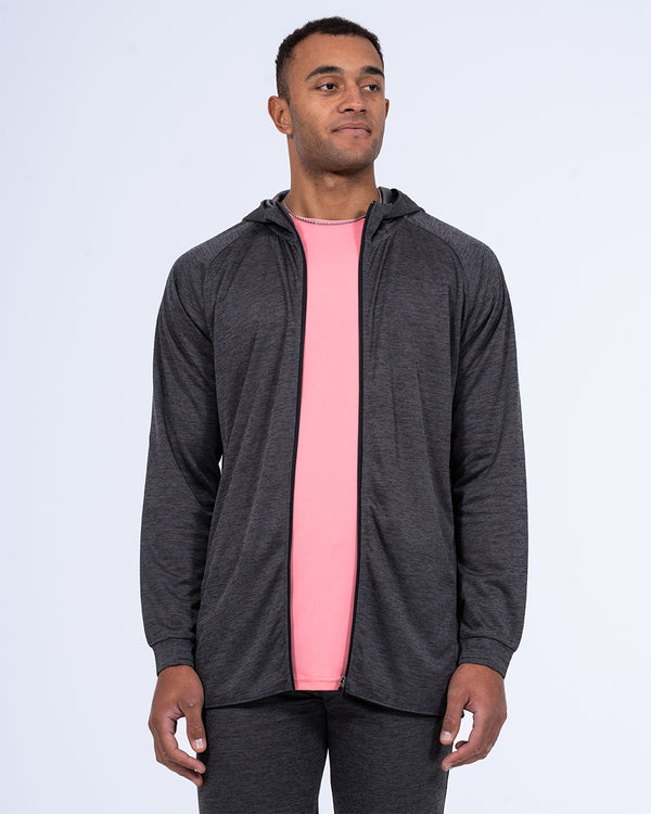 2t Lightweight Tall Training Hoodie (grey)