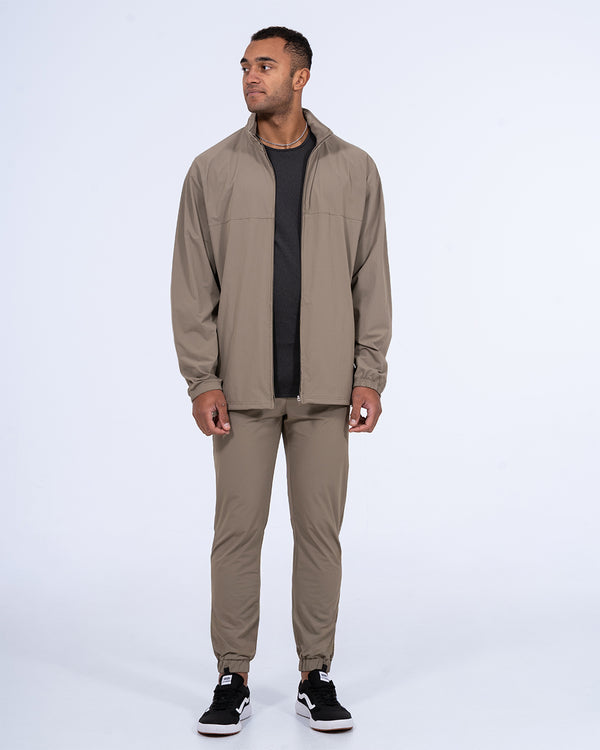 2t Tall Track Lightweight Jacket (khaki)