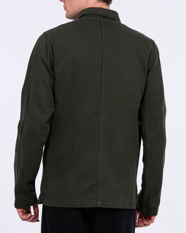 2t Tall Troy Cotton Unlined Shacket (khaki)