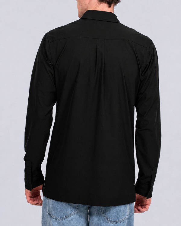 2t Westray Tall Overshirt (black)