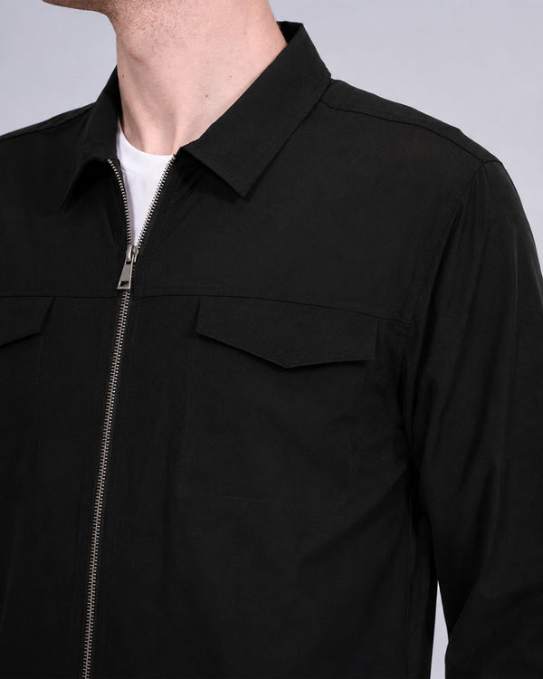 2t Westray Tall Overshirt (black)