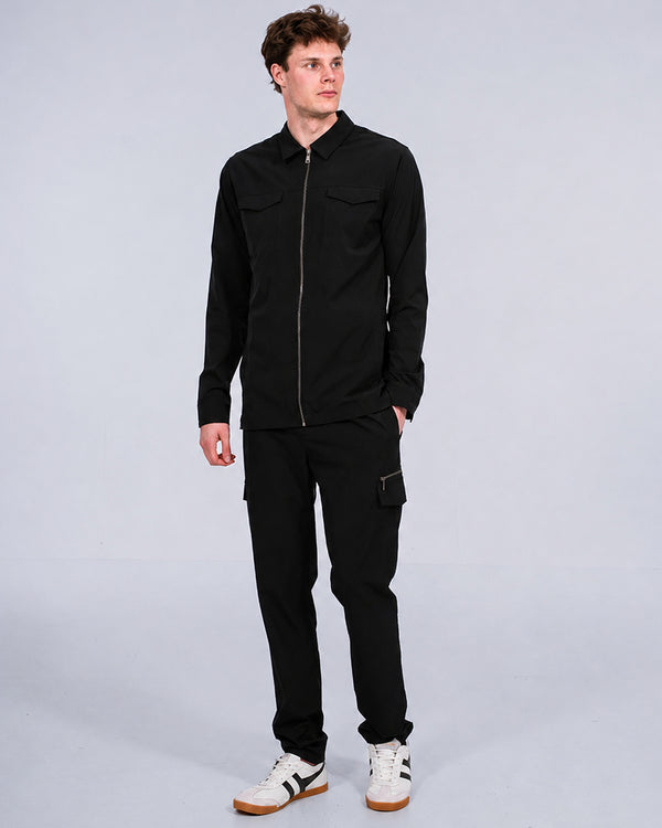 2t Westray Tall Slim Fit Cargo (black)