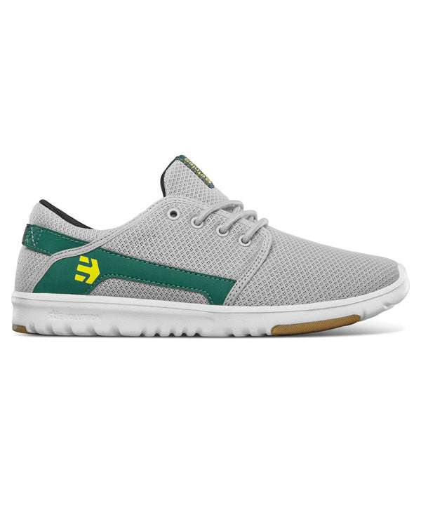 Etnies Scout (light grey/yellow) UK Size 13 14 Mens Trainers