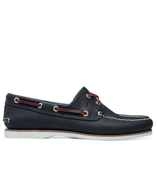 Timberland 2-Eye size 13/14/15 Boat Shoe (navy) | Tall Mens