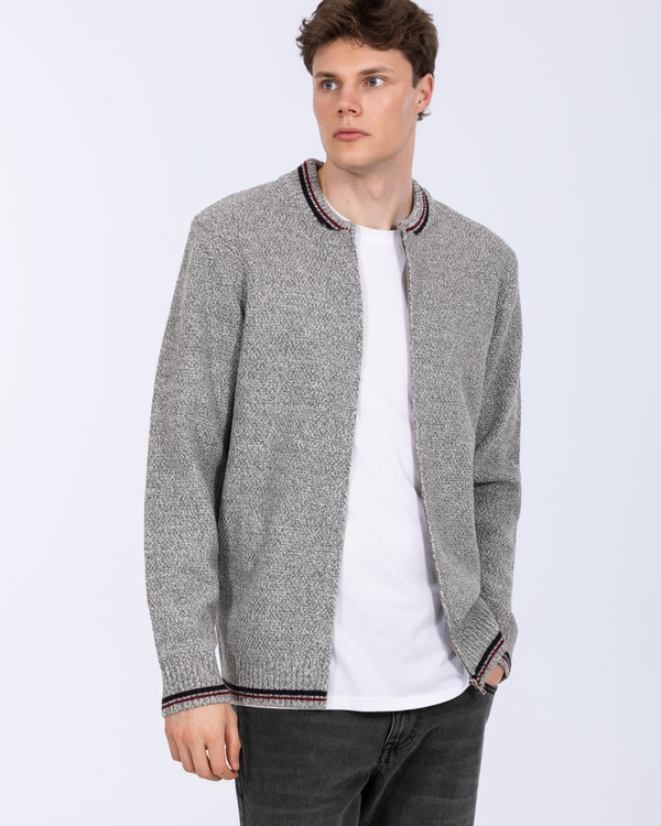 2t Tall Knitted Bomber (grey)