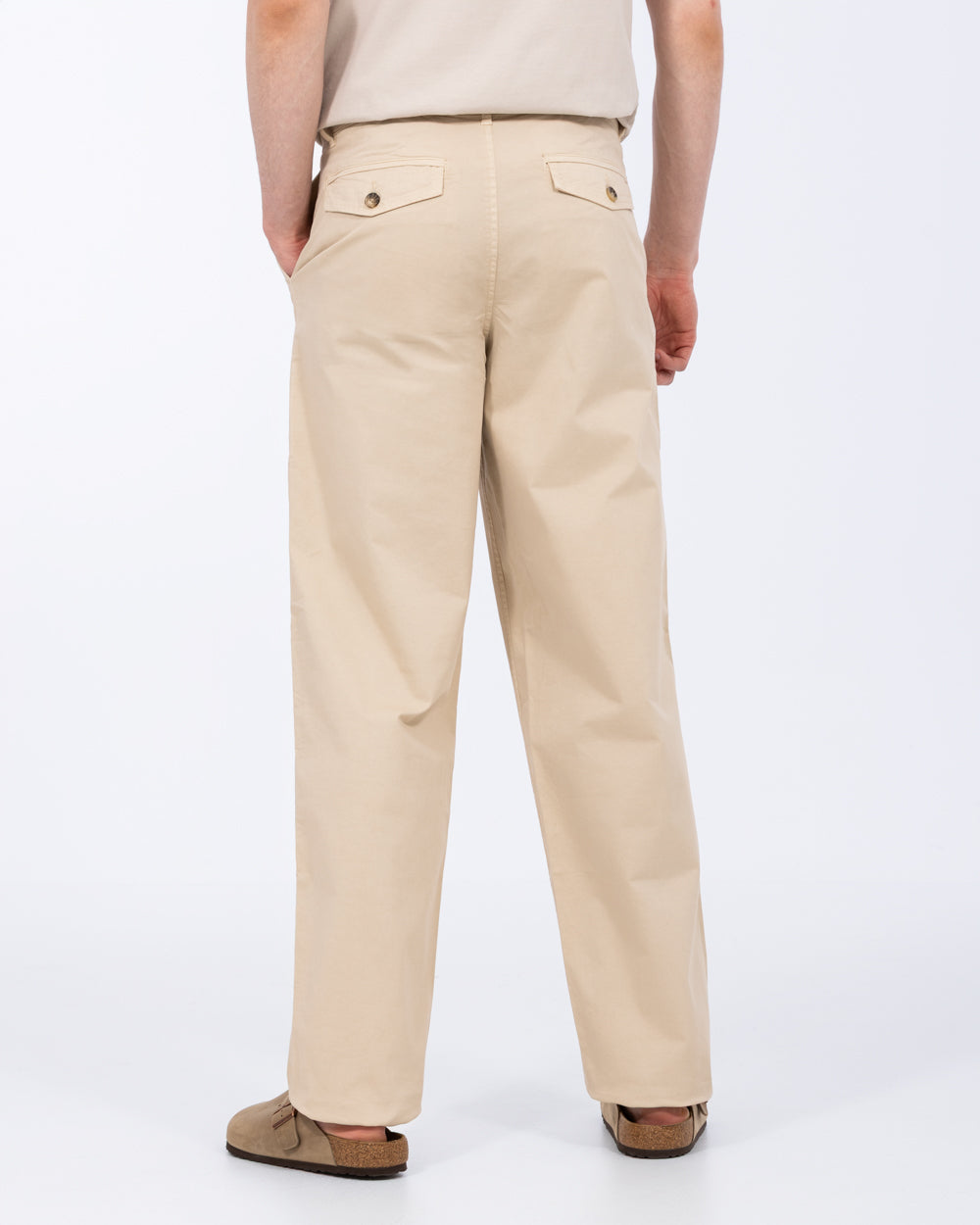 2t Lev Loose Fit Tall Mens Chinos (sand) | Tall Mens Clothing