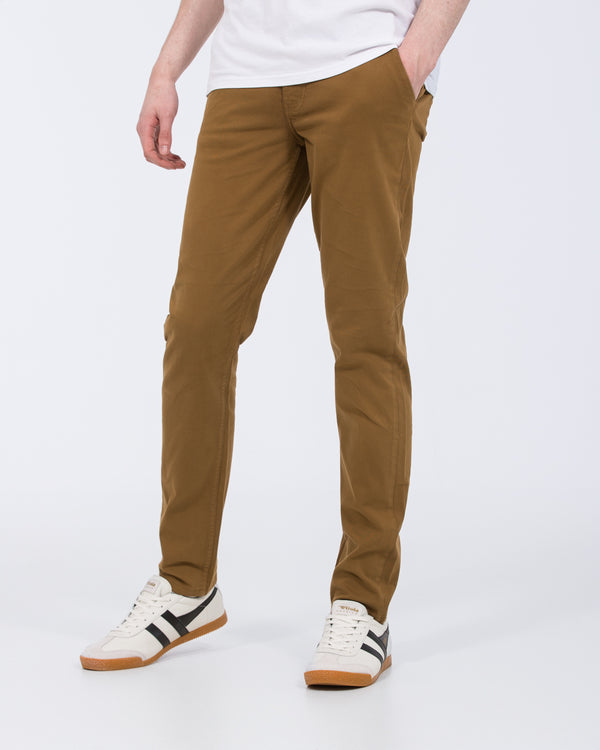 2t Oscar Tall Slim Fit Chinos (toffee)