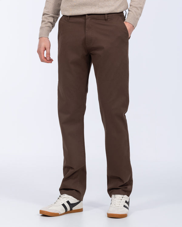 2t Myles Tall Regular Fit Chinos (chocolate)