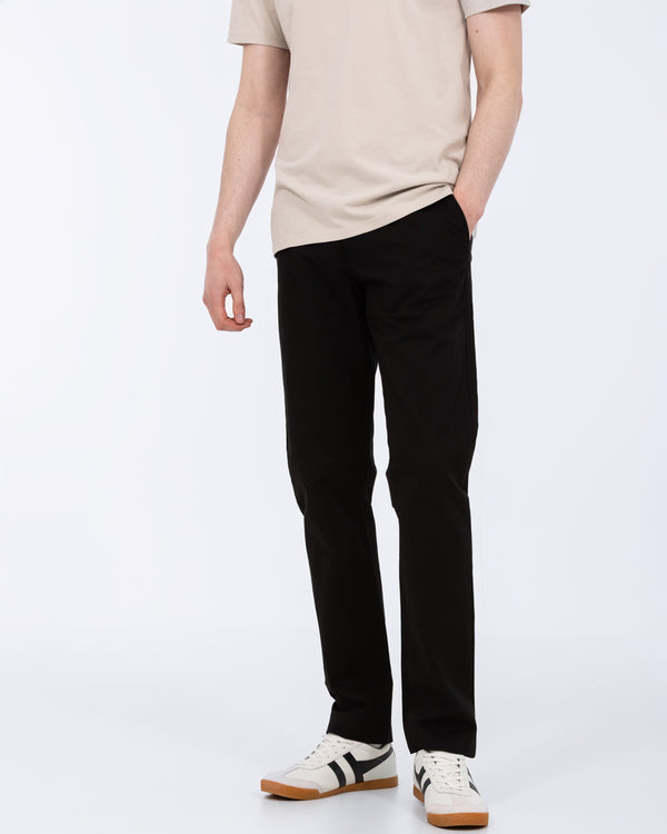 Ed Baxter Regular Fit Tall Chinos (black)