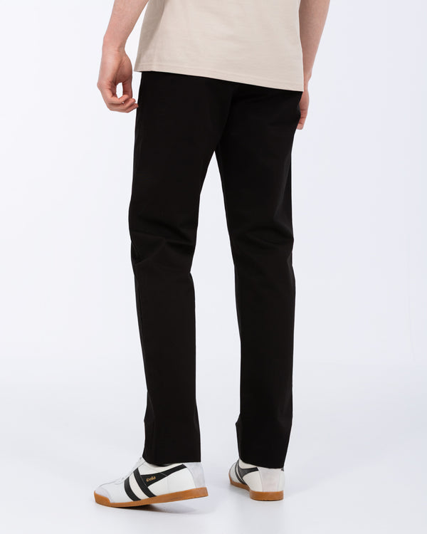 Ed Baxter Regular Fit Tall Chinos (black)