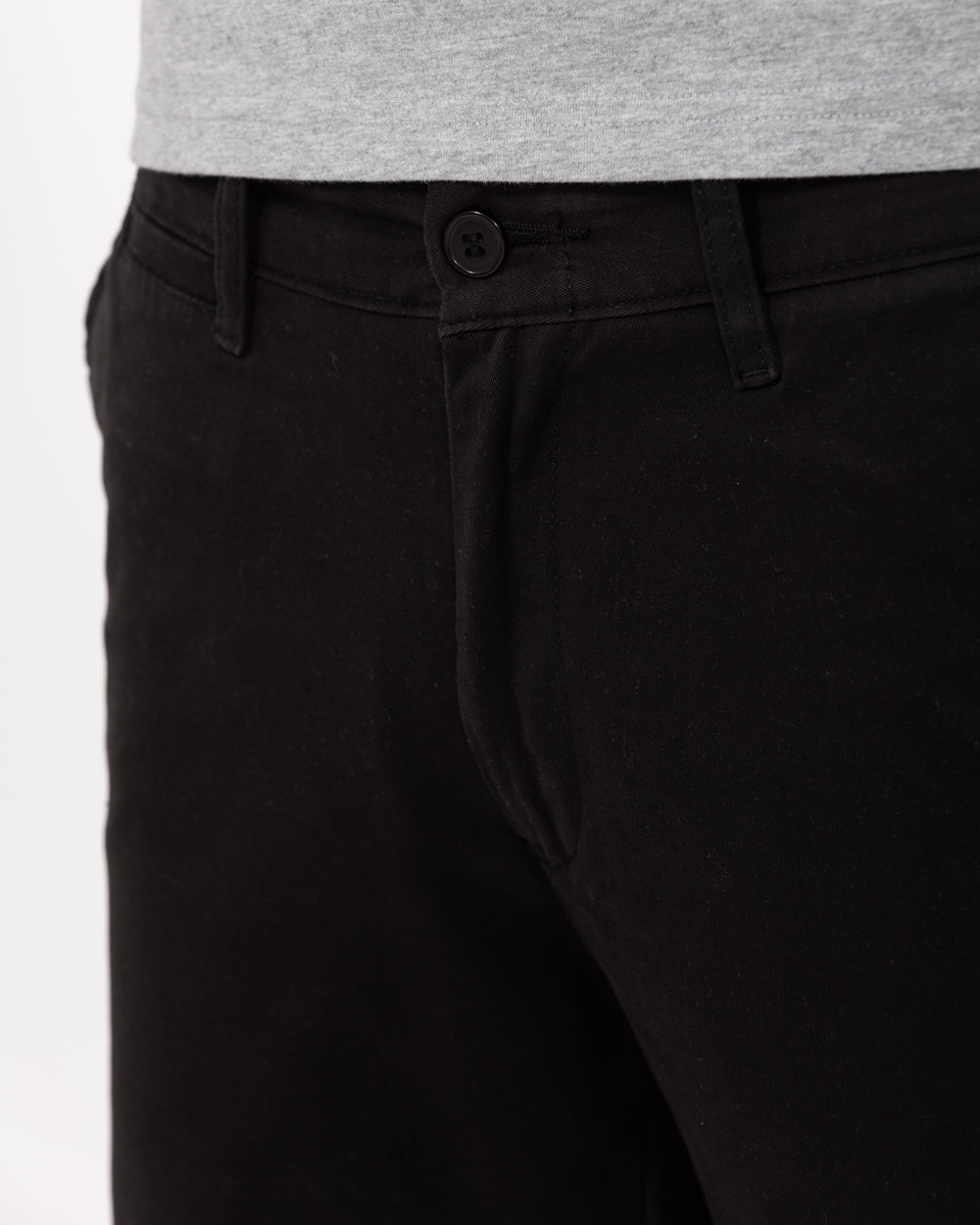 Slim Fit Stretch Extra Long 38 Inch Leg Tall Mens Chinos (black