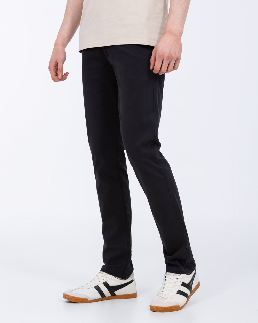 Slim Fit Stretch Extra Long 36/38 Inch Leg Tall Mens Chinos (navy