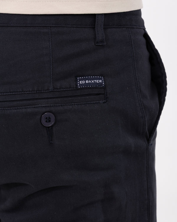 Ed Baxter Slim Fit Tall Chinos (navy)