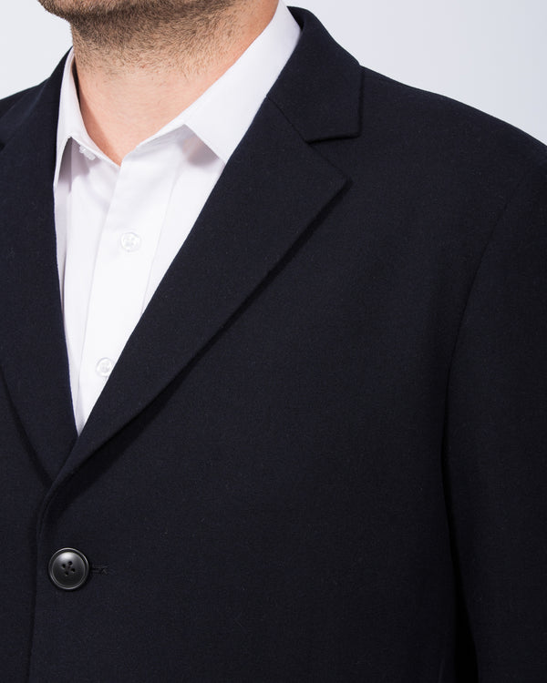 Skopes Crowe Tall Overcoat (navy)