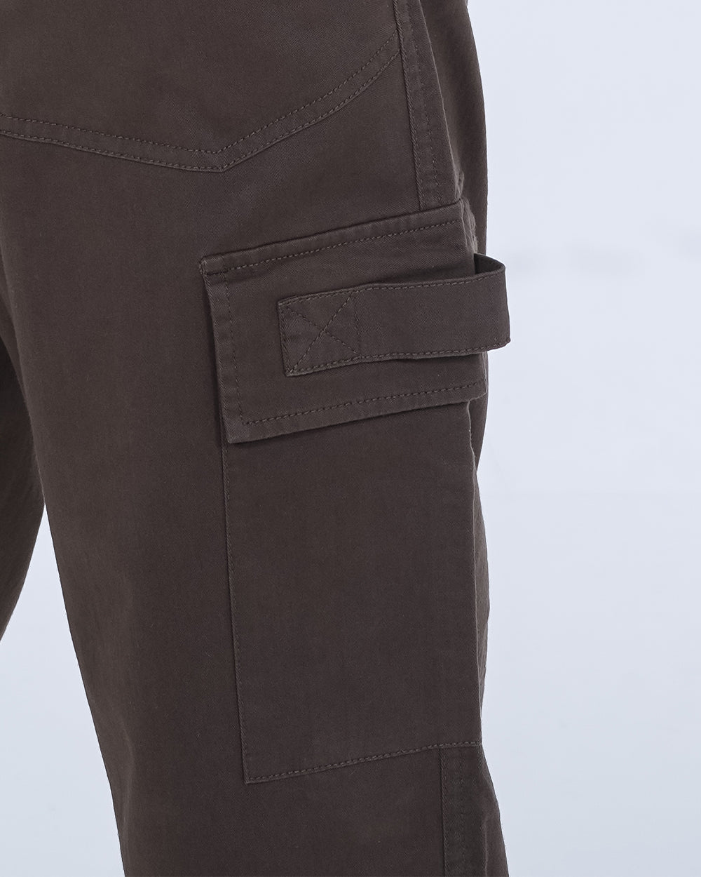 2t Jayden Regular Fit Tall Utility Cargo Trousers (grey) | Tall