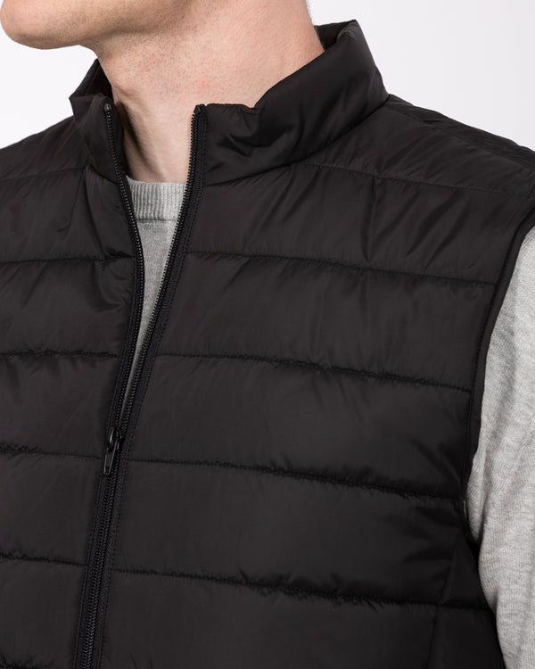 2t Tall Padded Gilet (black)