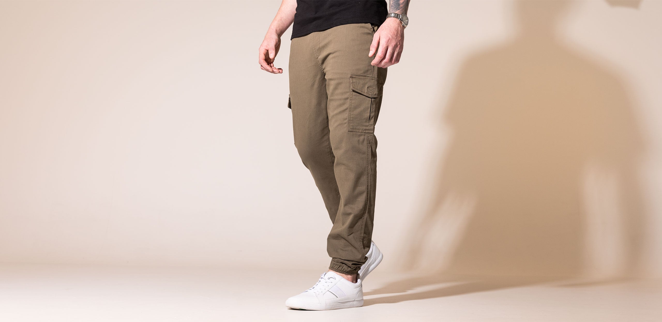 Extra Long Cargo Trousers
