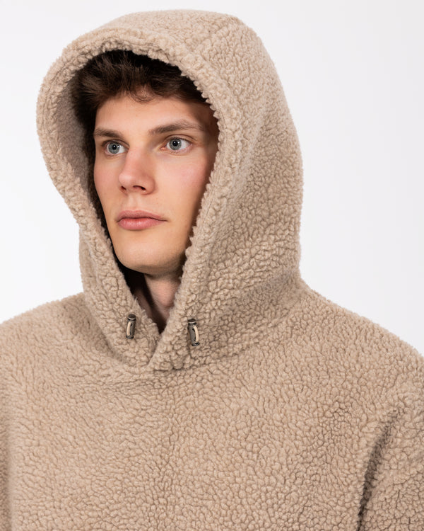2t Rosemount Tall Fleece Hoodie (mushroom)