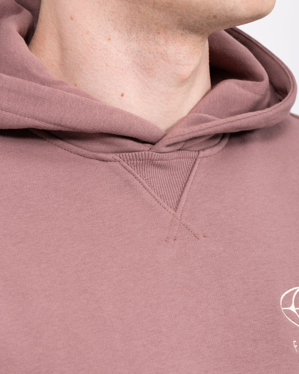 2t Reid Tall Hoodie (mauve embroidered)