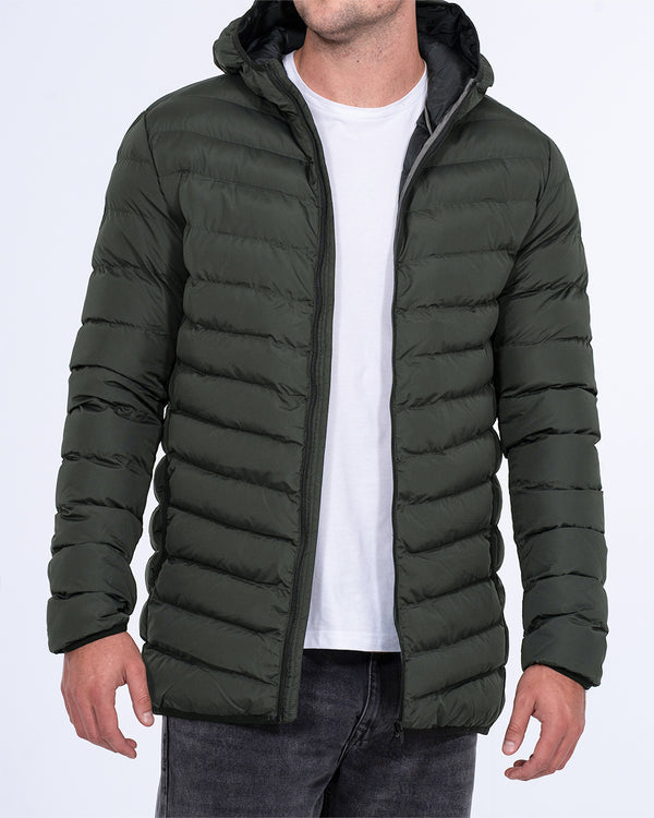 2t Grant Tall Puffer Jacket (khaki)