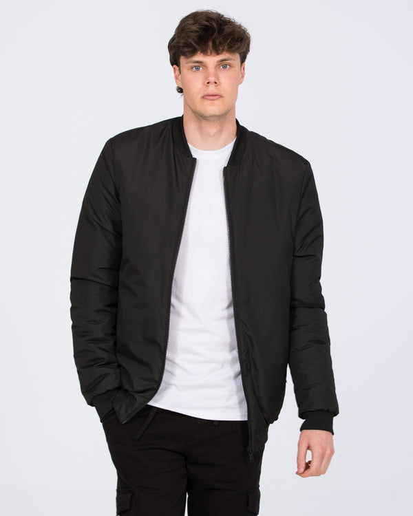 2t Owen Tall Bomber Jacket (black)