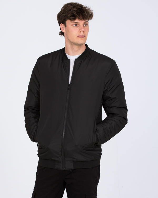 2t Owen Tall Bomber Jacket (black)