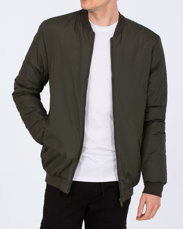 2t Owen Tall Bomber Jacket (khaki)
