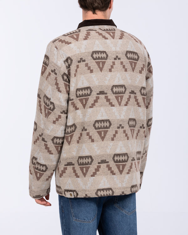 2t Aztec Tall Padded Jacket (oatmeal)